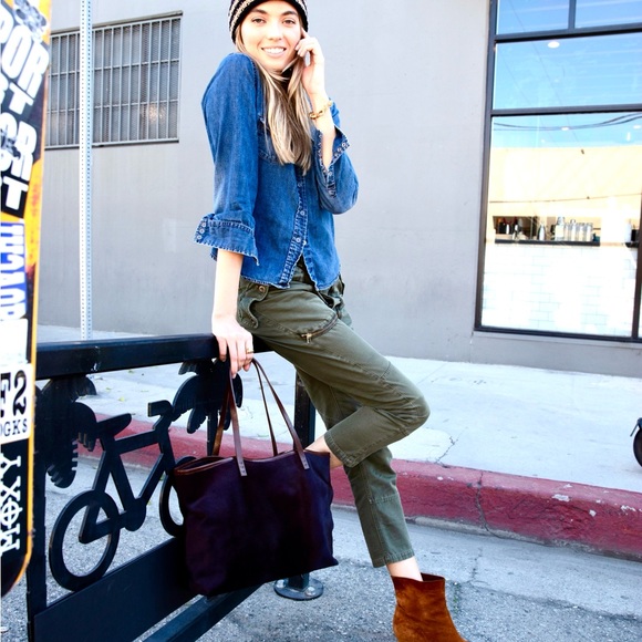 TruTru Coup de Cheveaux Hair Calf Tote - Picture 3 of 7